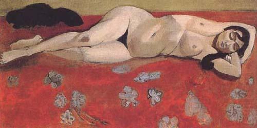 Henri Matisse Lorette Reclining (mk35) china oil painting image